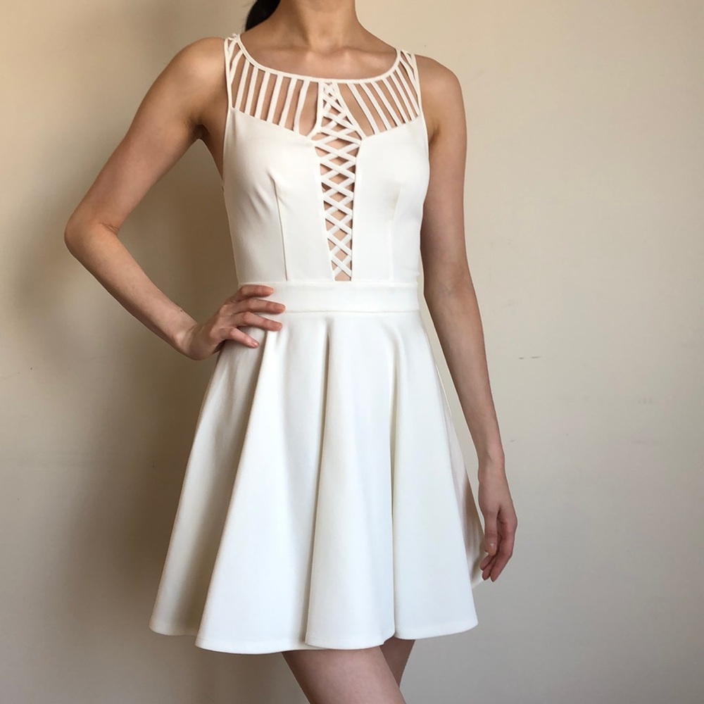 Bebe white Cocktail dress